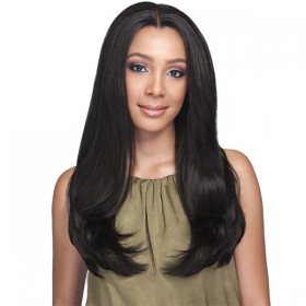 Bobbi Boss Human Hair Blend Swiss Lace Front Wig MBLF170 MUSHIYA